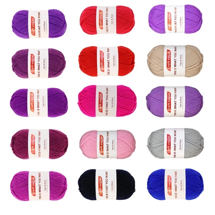 dyed wool